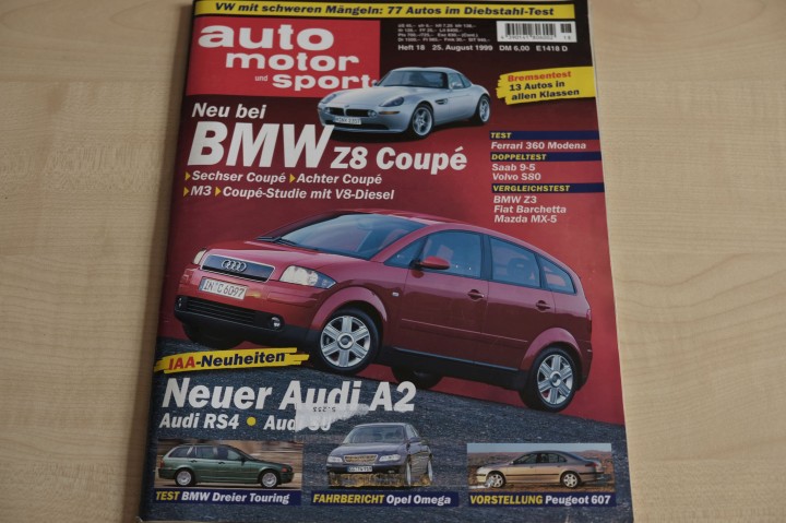 Auto Motor und Sport 18/1999